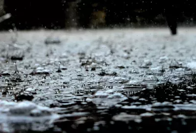 Raining